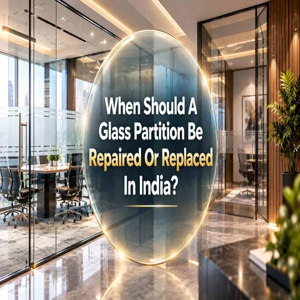 When Should A Glass Partition Be Repaired Or Replaced In India?